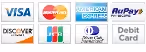 Visa, Mastercard, AMEX, Rupay, Discover 2Checkout